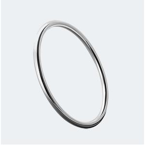 Large Ball Ends .925 Silver West Indian Bangle - 43g Heavy Bangle Bracelet 9.5 / 4.5mm Large Ball Ends .925 Silver West Indian Bangle - 43g Heavy Bangle Bracelet 9.5 / 4.5mm