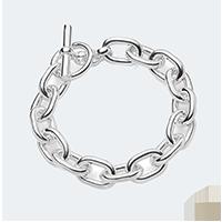 Silver hand deals chain for girl