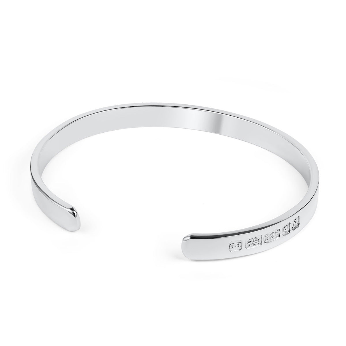 Sterling Silver Hallmarks Sr Jewelry Mark Open Silver Bracelet