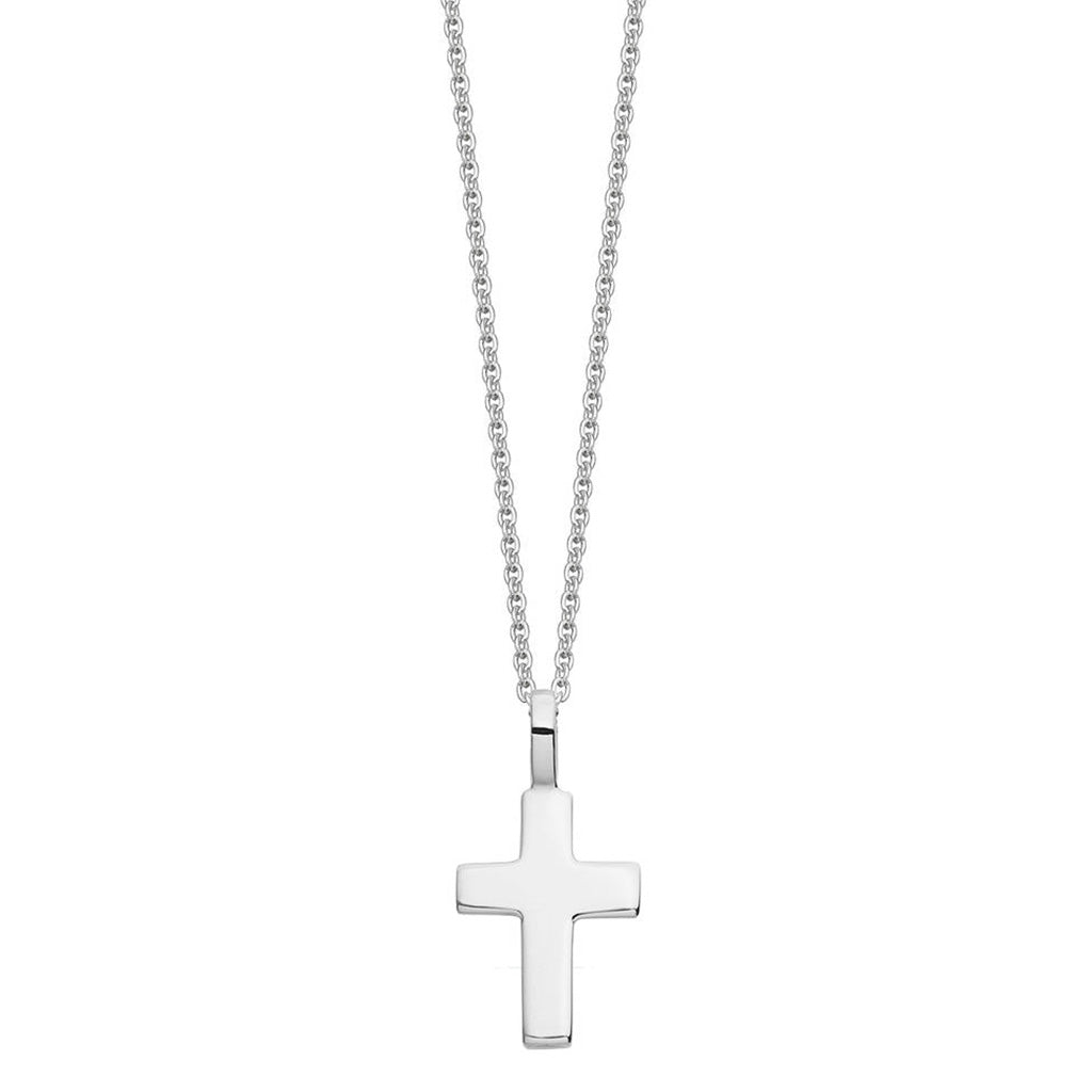 Small Silver Cross Pendant Hersey Son Silversmiths