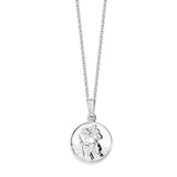 Silver St Christopher Necklace