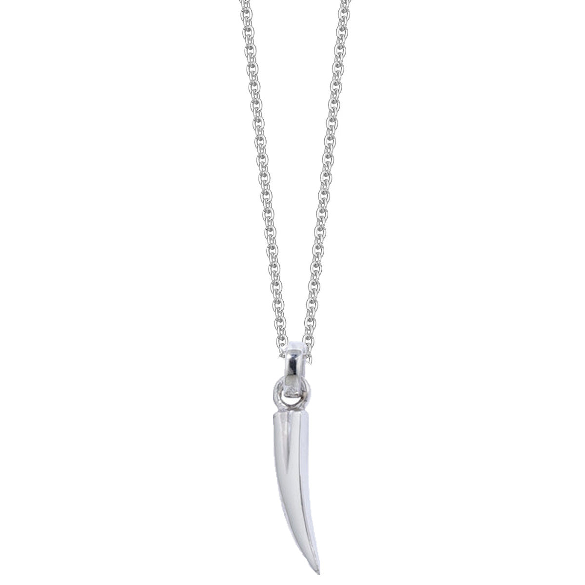 Silver Tusk Necklace Hersey Son Silversmiths