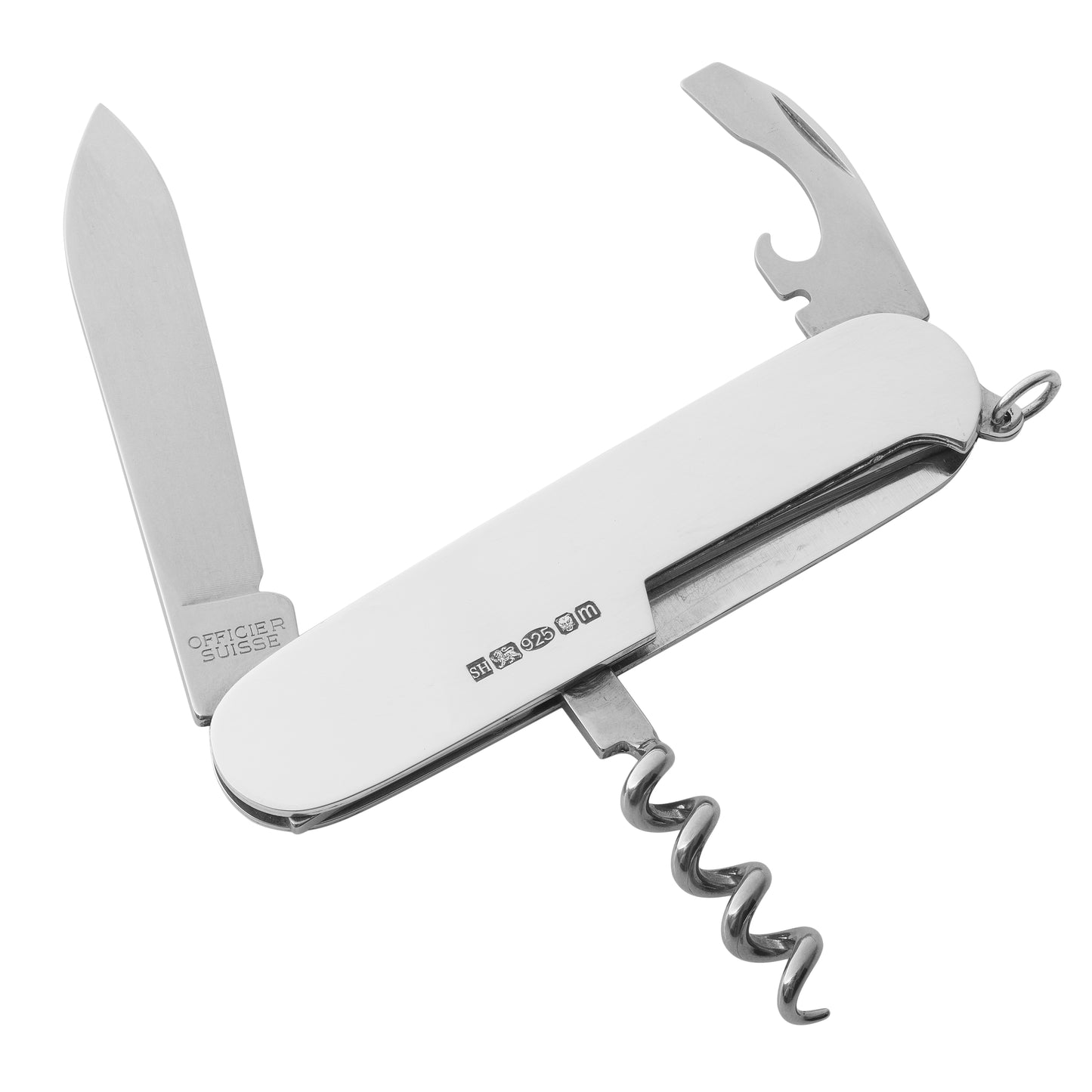 Silver Corkscrew & Penknife