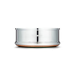 Deluxe Silver Plain Coaster and Silver Mounted Crystal Decanter - hersey-and-son
