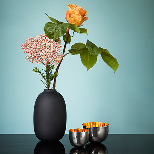 Silver tumbler cups