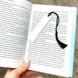 Silver Rectangular Bookmark - hersey-and-son