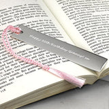 Silver Rectangular Bookmark - hersey-and-son