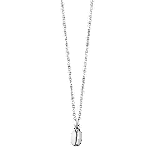 Sterling silver bean best sale necklace