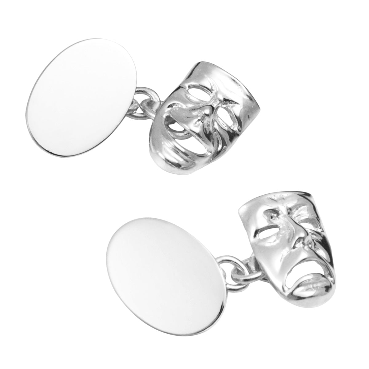 Comedy & Tragedy Cufflinks