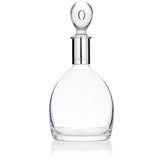 Silver Mounted Crystal Decanter No. 1 - hersey-and-son