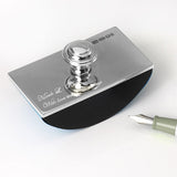Silver Rocking Desk Blotter - hersey-and-son