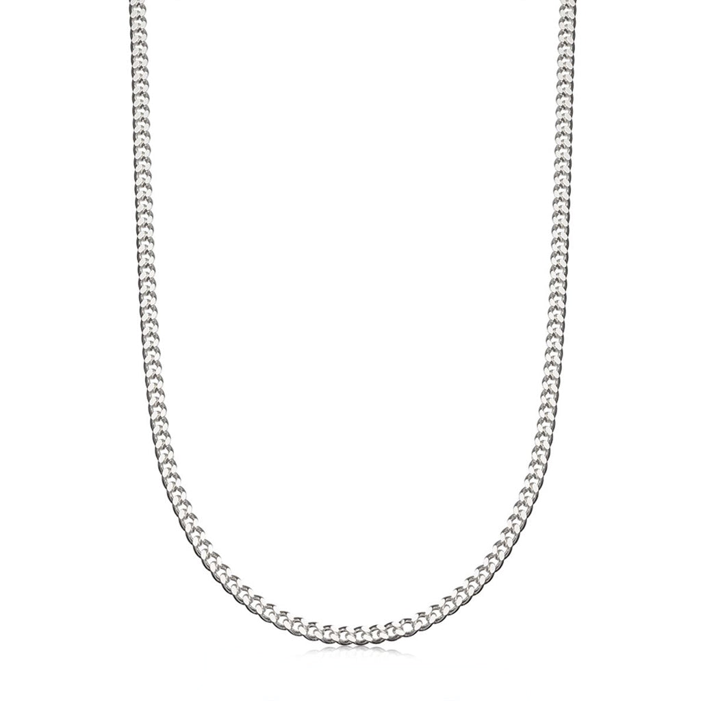 Silver Curb Chains