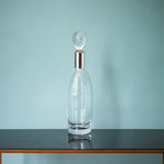 Silver Mounted Crystal Decanter No. 2 - hersey-and-son