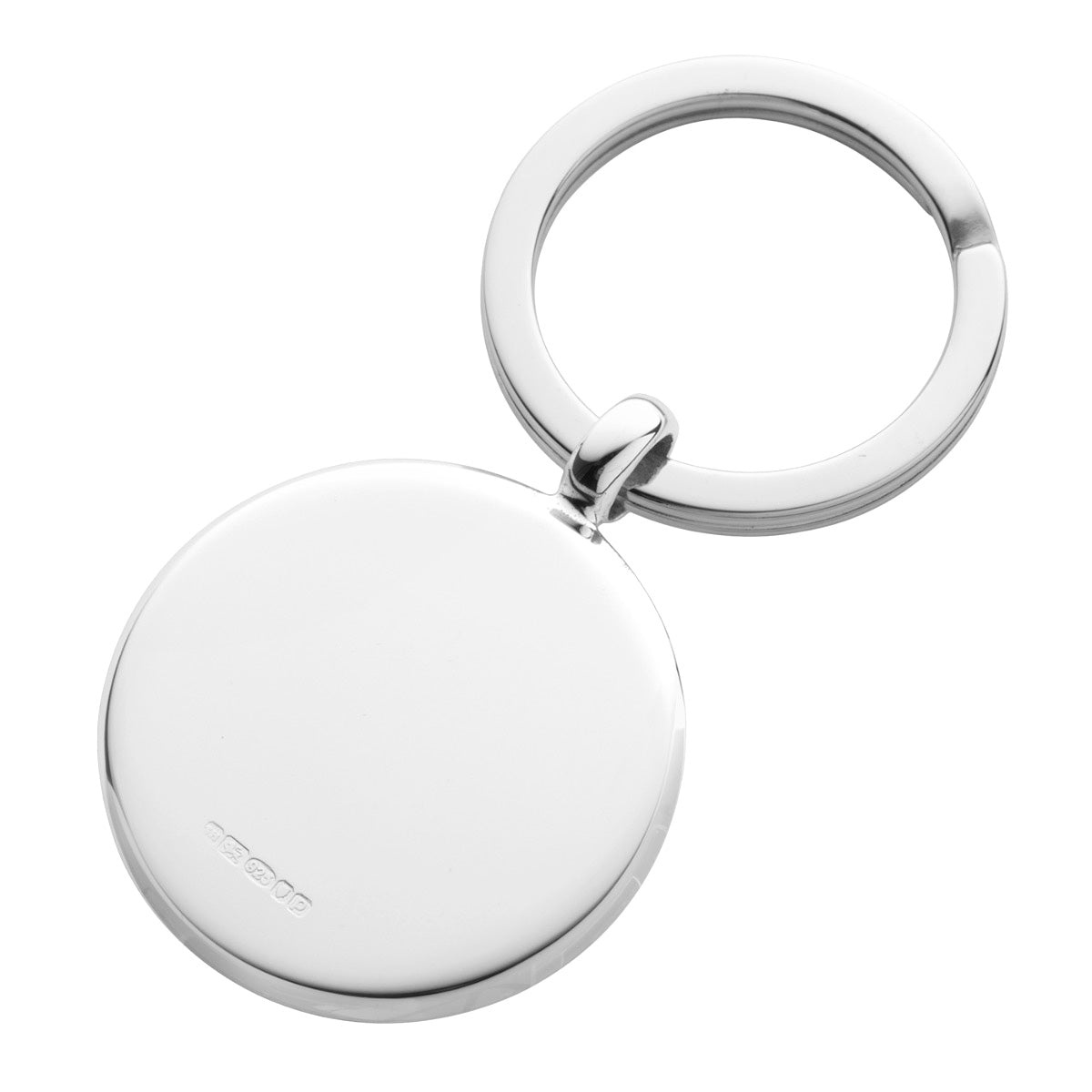 Round Pebble Keyring