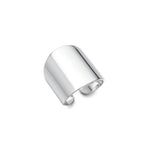 Adjustable Wide Sterling Silver Ring - hersey-and-son