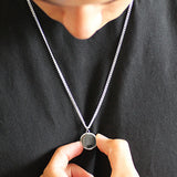 Sterling Silver Dog Tag Necklace - hersey-and-son