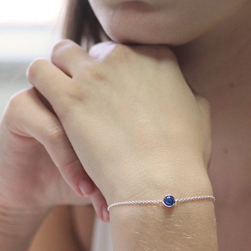 sapphire bracelet