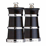 Silver & Blackwood Churn Saltmill - hersey-and-son