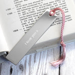 Silver Rectangular Bookmark - hersey-and-son