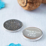 Silver Lucky Sixpence Keepsake - hersey-and-son