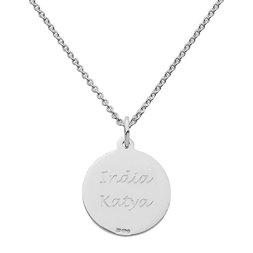 Silver St Christopher Necklace - hersey-and-son