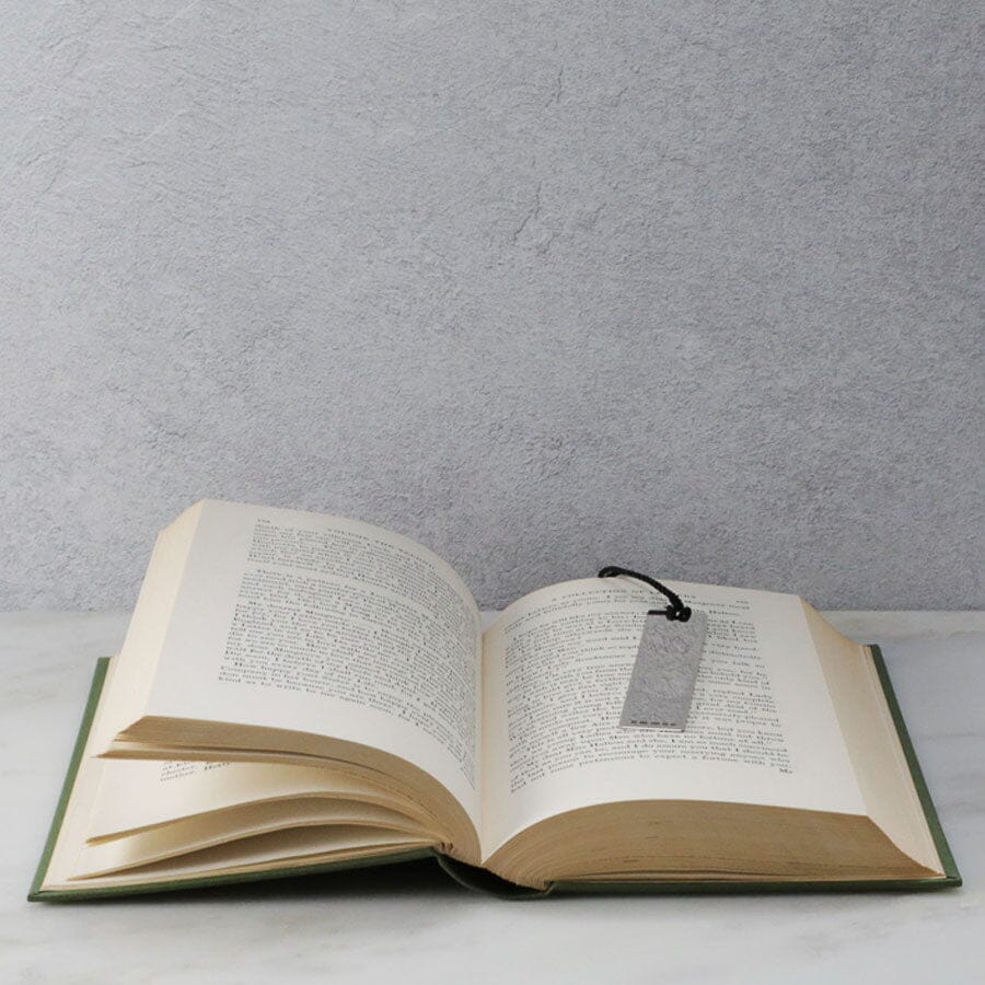 Silver Rectangular Bookmark