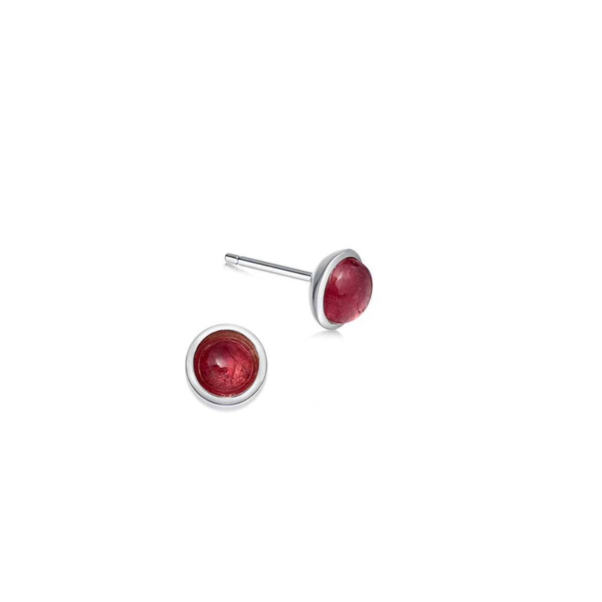 Tourmaline birthstone earrings