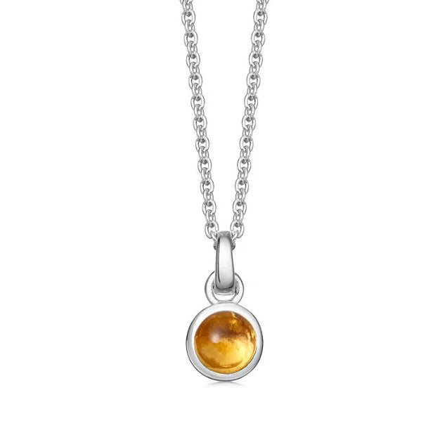 Citrine birthstone jewellery.