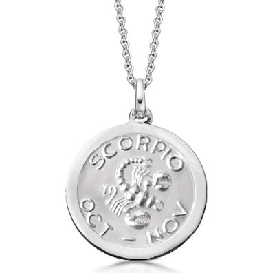 SILVER ZODIAC JEWELLERY FOR SCORPIOS – GREAT BIRTHDAY GIFTS FOR SCORPIOS
