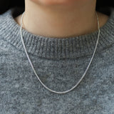 2mm Sterling Silver Curb Chain