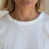 Sterling Silver Venetian Box Chain