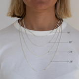 3mm Silver Curb Chain