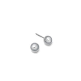 Silver Ball Earrings