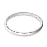 Silver Bangle No.2 - Classic Chunky 8mm