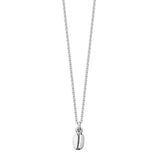 Sterling Silver Coffee Bean Pendant