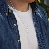 Sterling Silver Crucifix Necklace