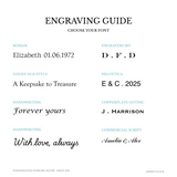 Plaited Leather & Silver Secret Message Bracelet