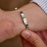Open Silver Bracelet - Feature Hallmarks