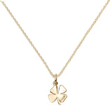 Yellow Gold Vermeil Four Leaf Clover Pendant