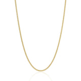 18ct Gold Plated Silver Venetian Box Chain