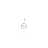Sterling Silver Snowflake Pendant