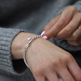 Heavy Silver Box Belcher Chain Bracelet - Albert Clasp