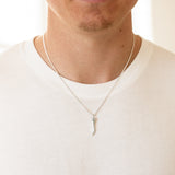 Sterling Silver Horn of Life Necklace