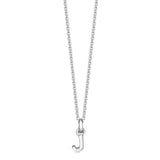 Sterling Silver Mini Letter Initial Necklace