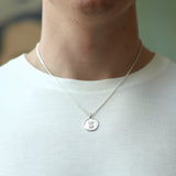 Sterling Silver Fortuna Sixpence Pendant