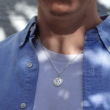 Chunky St Christopher Necklace