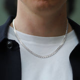Sterling Silver Heavy Cuban Curb Chain