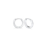 Mens Sterling Silver Mini Hoop Earring