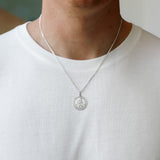Chunky St Christopher Necklace
