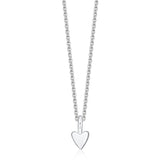 Sterling Silver Tiny Heart Necklace